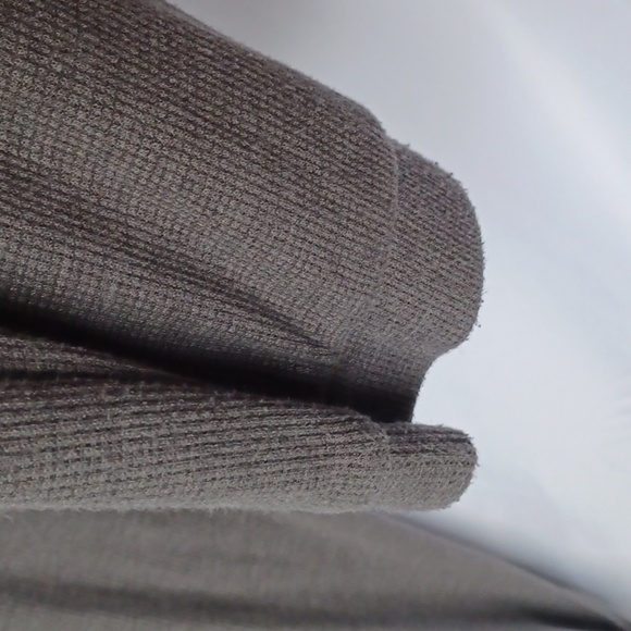 GRADE & GATHER knit fitted jogger in dark gray,  sz S - Picture 6 of 8